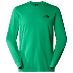 Лонгслив The North Face L/S Redbox Tee, цвет Optic Emerald