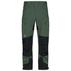 Трекинговые брюки Haglöfs Rugged Standard Pant, цвет Fjell Green/True Black