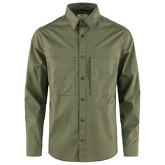 Рубашка Fjällräven Abisko Trail Shirt L/S, зеленый Fjallraven