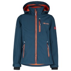 Куртка из софтшелла Trollkids Kid&apos;s Balestrand, цвет Dark Navy/Glow Orange