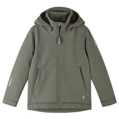 Куртка из софтшелла Reima Kid&apos;s Softshell Koivula, цвет Greyish Green