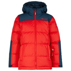 Пуховик Trollkids Kid&apos;s Narvik XT, цвет Bright Red/Mystic Blue