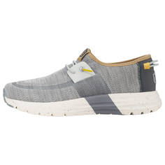 Кроссовки Heydude Sirocco Sport Mode, цвет Light Grey/White