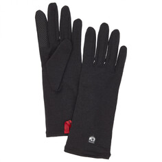 Перчатки Hestra Merino Wool Liner Long 5 Finger, черный