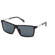 Солнцезащитные очки Adidas SP0058 Polarized Cat 3, матовый черный