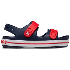 Сандалии Crocs Kid&apos;s Crocband Cruiser Sandal, цвет Navy/Varsity Red