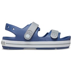 Сандалии Crocs Kid&apos;s Crocband Cruiser Sandal, цвет Bijou Blue/Light Grey