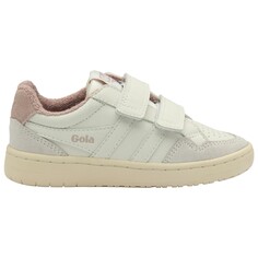 Кроссовки Gola Kid&apos;s Eagle Strap, цвет Off White/Peony