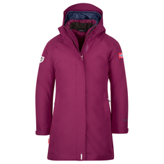 Пальто Trollkids Girl&apos;s Senja 3in1 Coat, цвет Plum/Navy