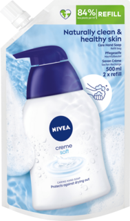 Жидкое мыло-крем в мягкой сменной упаковке 500 мл. NIVEA