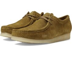 Оксфорды Clarks Wallabee, цвет Mid Green