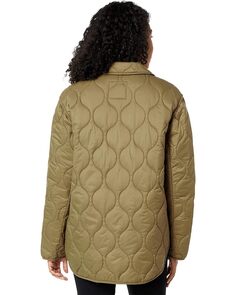 Пальто Dylan by True Grit Quilted Flight Coat, оливковый