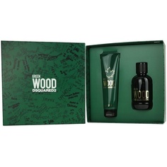 Dsquared2 Green Wood Set 100 мл туалетная вода EDT и 150 мл гель для душа