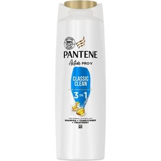 Pro-V Classic Clean Шампунь-кондиционер 3 в 1 придает здоровый блеск 400 мл, Pantene