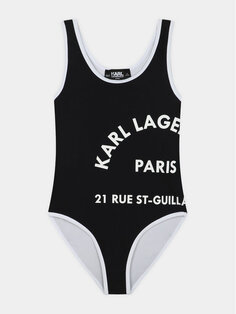 Купальник Karl Lagerfeld, черный