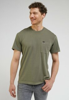 Базовая футболка POCKET TEE Lee, цвет olive grove