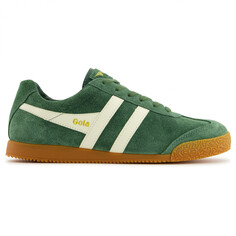 Кроссовки Gola Women&apos;s Harrier Suede, цвет Evergreen/Off White