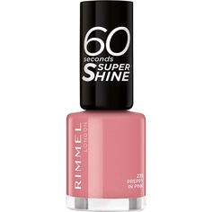 Лак для ногтей Rimmel 60 Seconds Preppy розовый 8 мл