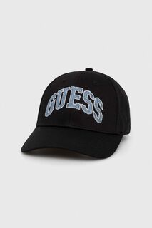 Бейсболка Guess, черный