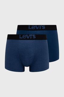 Боксеры (2 пары) Levi&apos;s, синий Levis