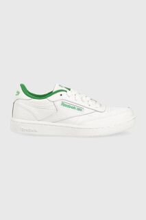 Детские кожаные кроссовки CLUB C Reebok Classic, белый