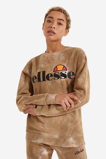 Толстовка Agata Tie Dye Ellesse, коричневый