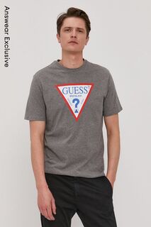 Футболки Guess, серый