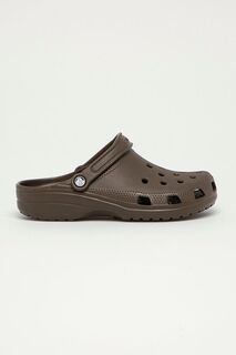 Шлепанцы Crocs, коричневый