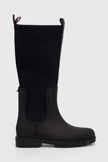 Сапоги ESSENTIAL TOMMY RAINBOOT Tommy Hilfiger, черный