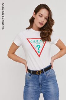 Футболки Guess, белый