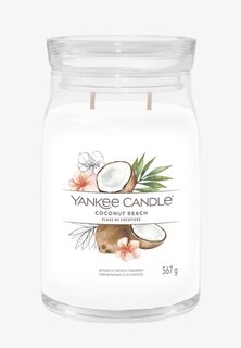 Ароматическая свеча Signature Large Jar Coconut Beach Yankee Candle, белый