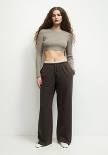 Свитер Cropped PULL&amp;BEAR, цвет stone