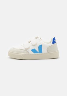 Низкие кроссовки Small V-12 Unisex Veja, цвет white/aqua/paros