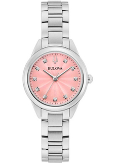 Японские наручные женские часы Bulova 96P249. Коллекция Sutton