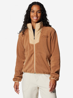 Джемпер флисовый женский Columbia Sequoia Grove Full Zip Fleece, Коричневый