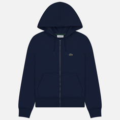 Женская толстовка Lacoste Fleece Zip-Up Hoodie, цвет синий