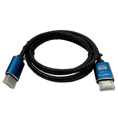 Кабели кабель HDMI - HDMI 2.1 PREMIER 8K ULTRA HD 1.5м позолоченный черный Premier.