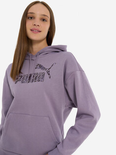 Худи женская PUMA Ess+, Фиолетовый