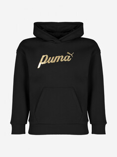 Худи для девочек PUMA ESS+ Block, Черный