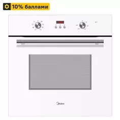 Электрический духовой шкаф Midea MO47001GW 59.5x59.5x57.5см конвекция цвет белый