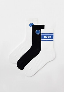 Носки 3 пары Hugo 3P QS BLUE DES CC W