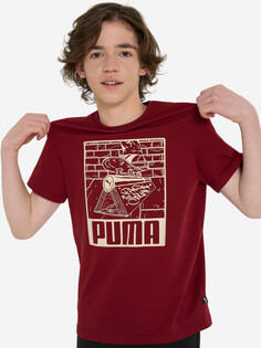 Футболка для мальчиков PUMA ESS+ Mid 90s Graphic, Красный