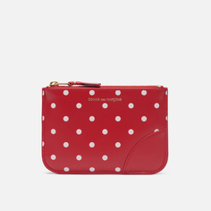 Кошелек Comme des Garcons Wallet SA8100PD Polka Dot, цвет красный