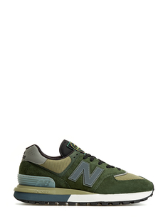 Кроссовки Stone Island x New Balance 574 Legacy Dark Green