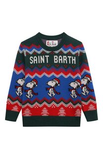 Свитер из шерсти и вискозы MC2 Saint Barth