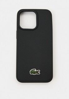 Чехол для iPhone Lacoste 15 Pro Max, с MagSafe, PVC Iconic logo