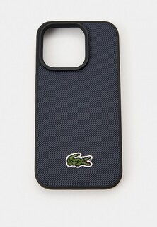 Чехол для iPhone Lacoste 15 Pro, с MagSafe, PVC Iconic logo