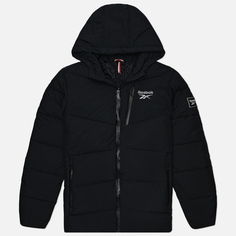 Мужской пуховик Reebok Stretch Puffer, цвет чёрный