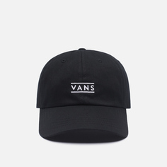 Кепка Vans Half Box Curved Bill Jockey, цвет чёрный