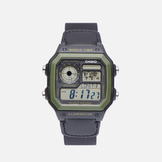 Наручные часы CASIO Collection AE-1200WHB-1B, цвет чёрный